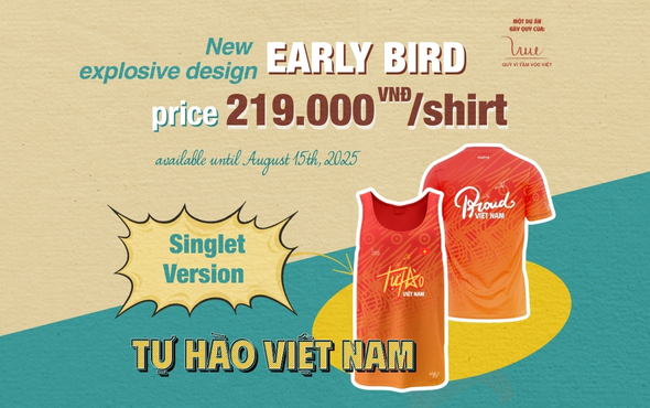 New explosive design - Introducing the “Proud Vietnam” Singlet